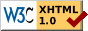 xhtml valid